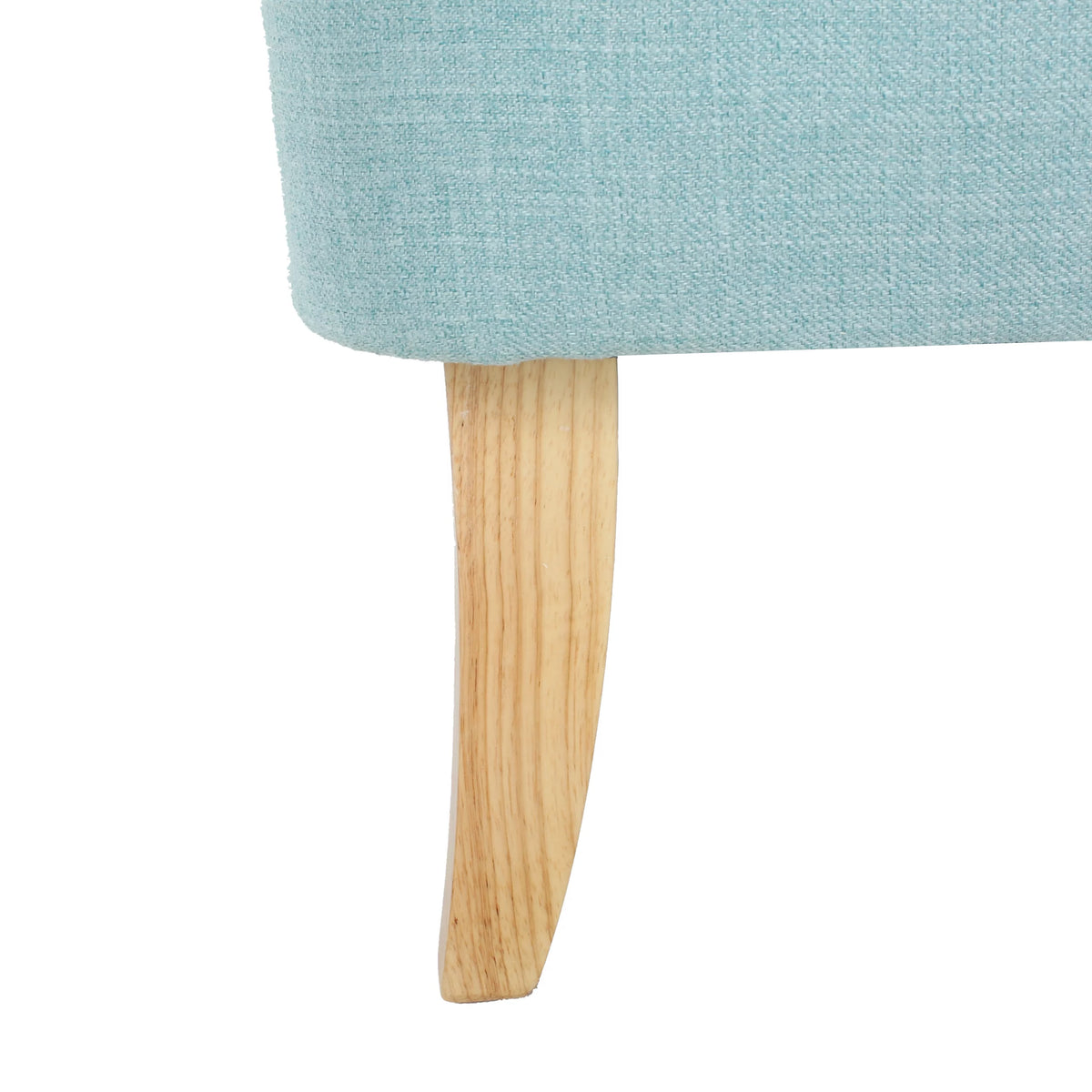 Light Blue Fabric Loveseat I27322