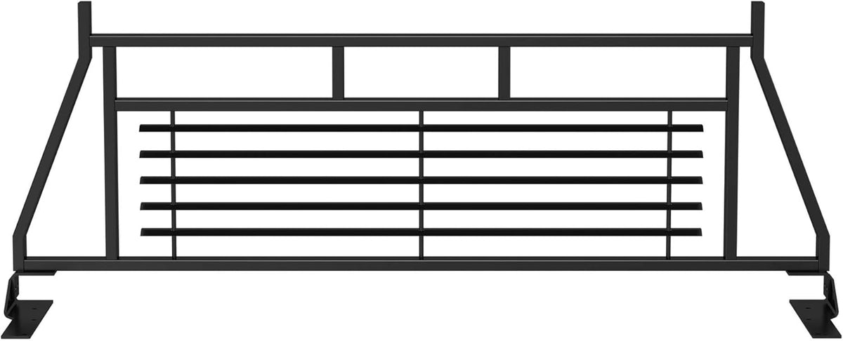 Black Steel Truck Headache Rack Cab Protector C8674