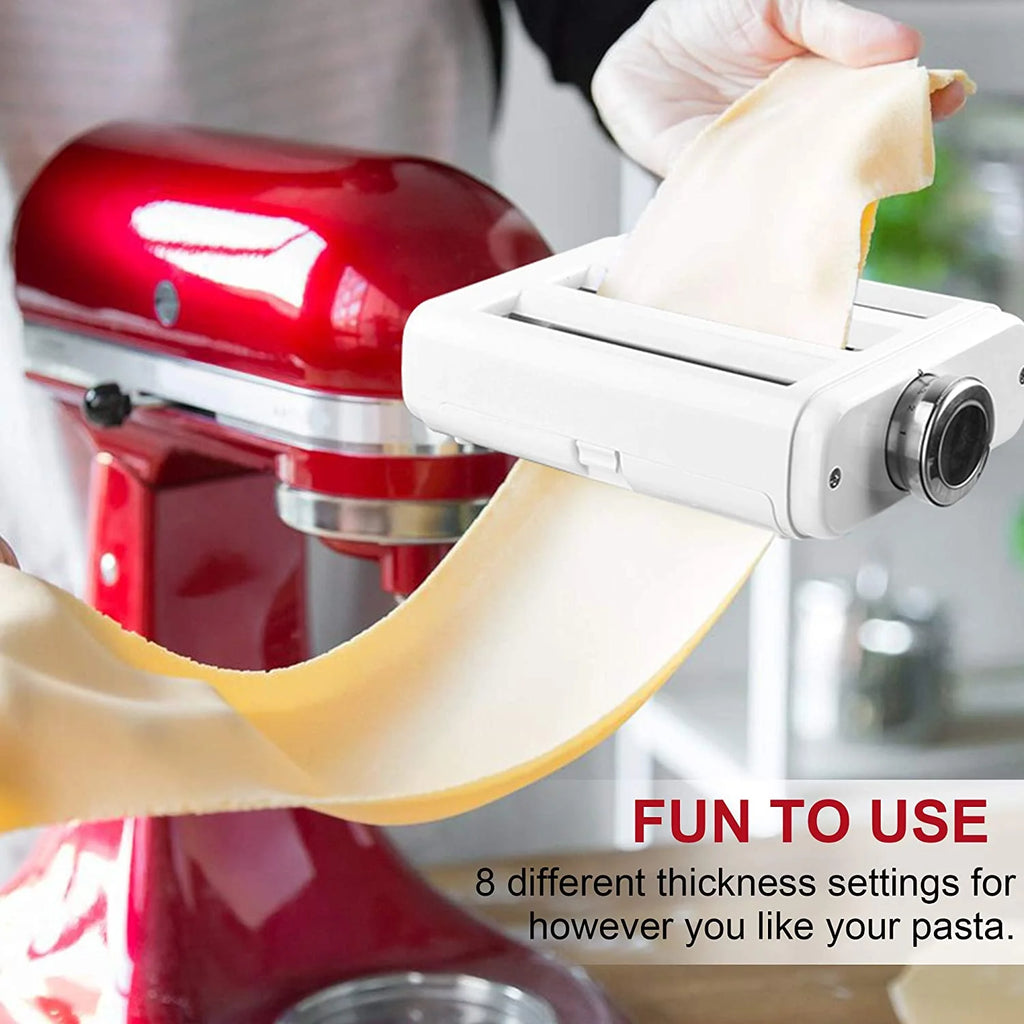 3 in 1 Pasta Maker Attachment Set with Roller and Cutters K17738