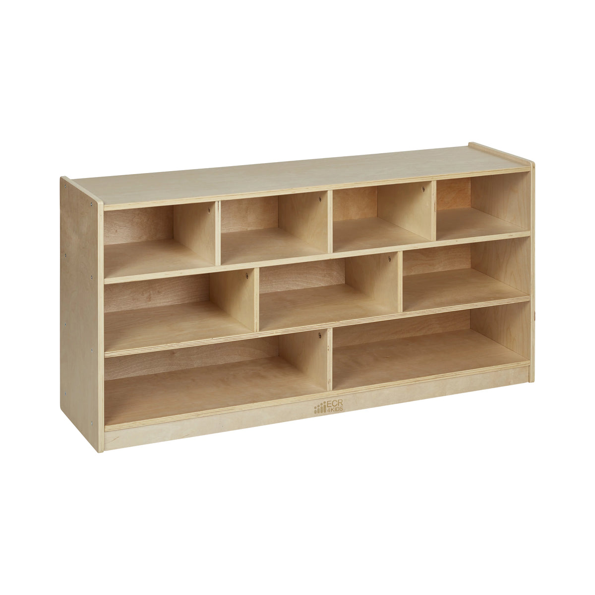 Mobile Block Storage Cart, Large, Natural W846262