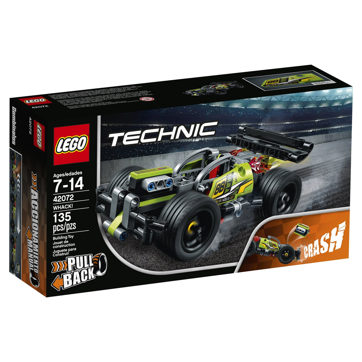 Building Kit with Stunt Car (135 Pieces) I719
