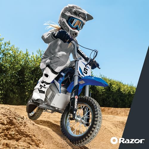 Blue Electric Motocross Bike W935610