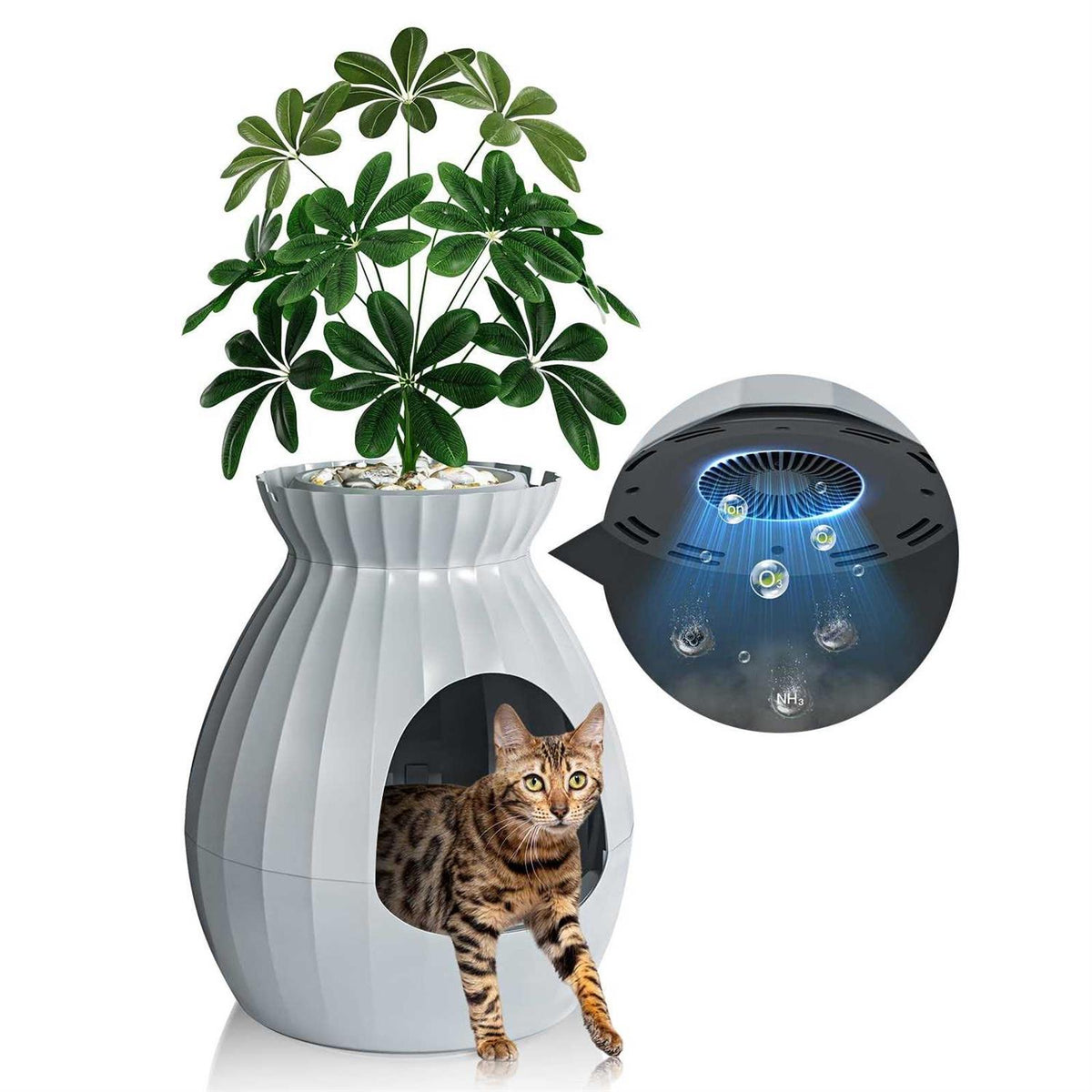 Hidden Litter Box L472