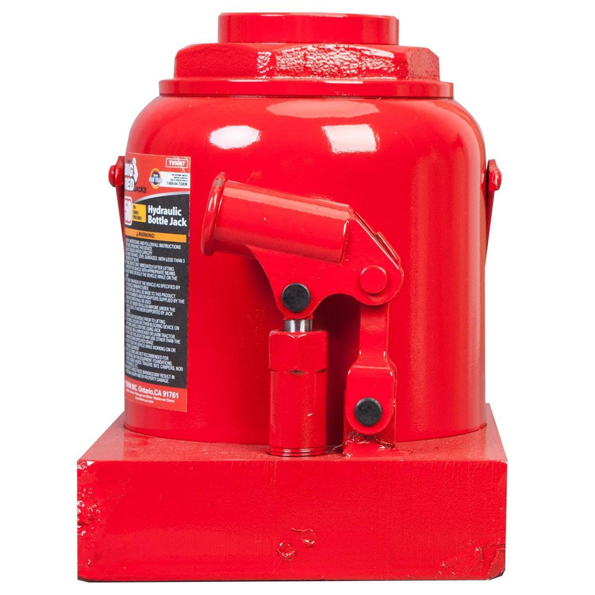 50 Ton Capacity Hydraulic Steel Bottle Jack K208