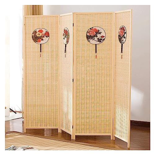 4 Panel Folding Room Divider Screen Y712