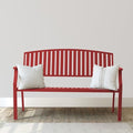 Light Blue Aluminum Outdoor Bench Z258