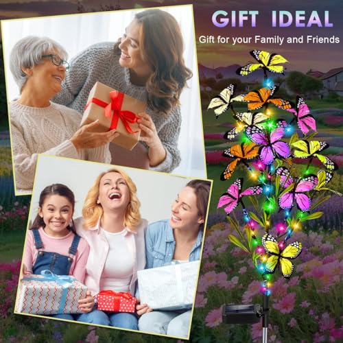 2 Pack Solar Butterfly Tree Lights R240