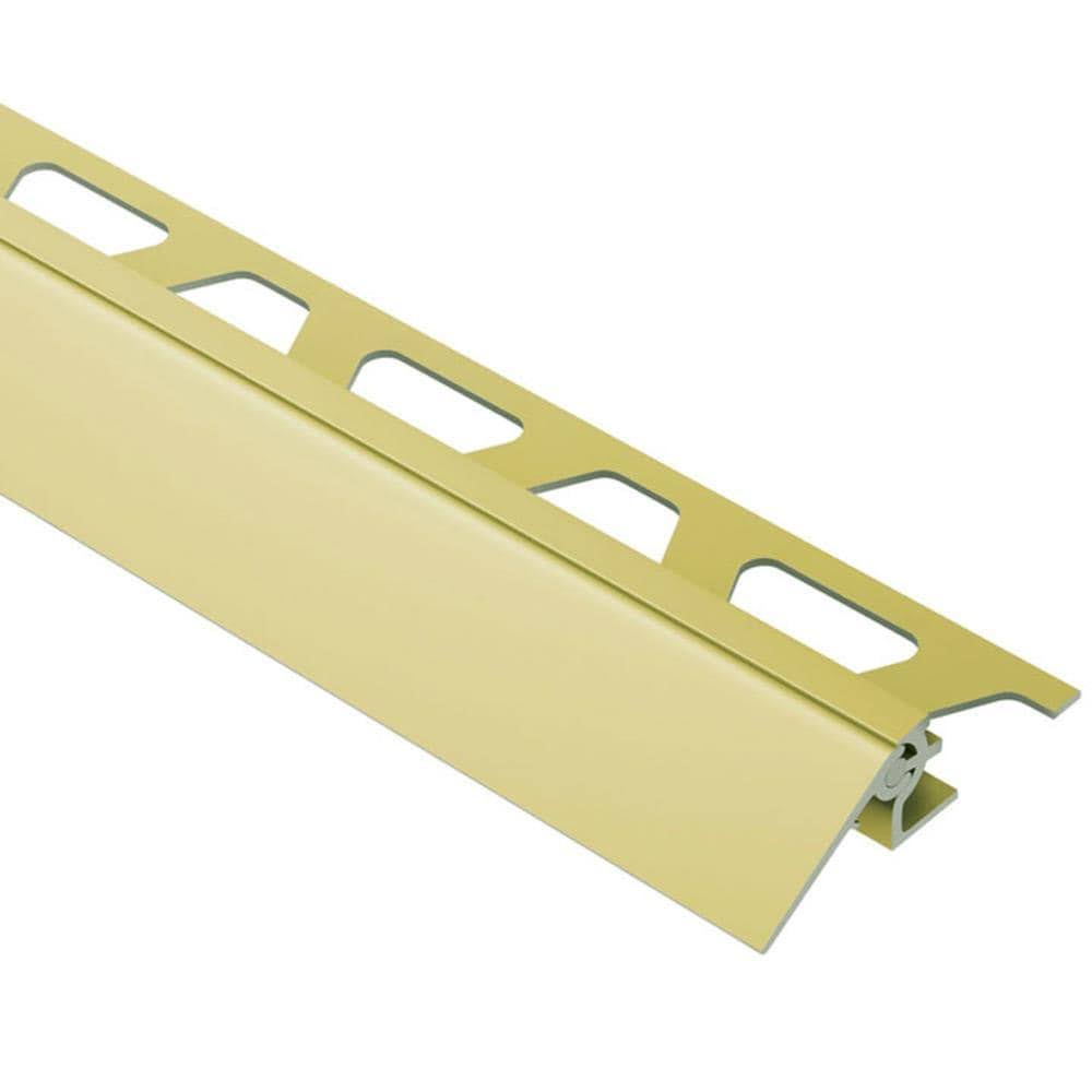 Satin Brass Aluminum Reducer Tile Edge Trim E830