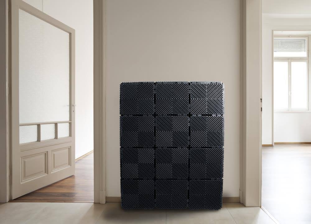 Charcoal Radiator Cover Cabinet C31310