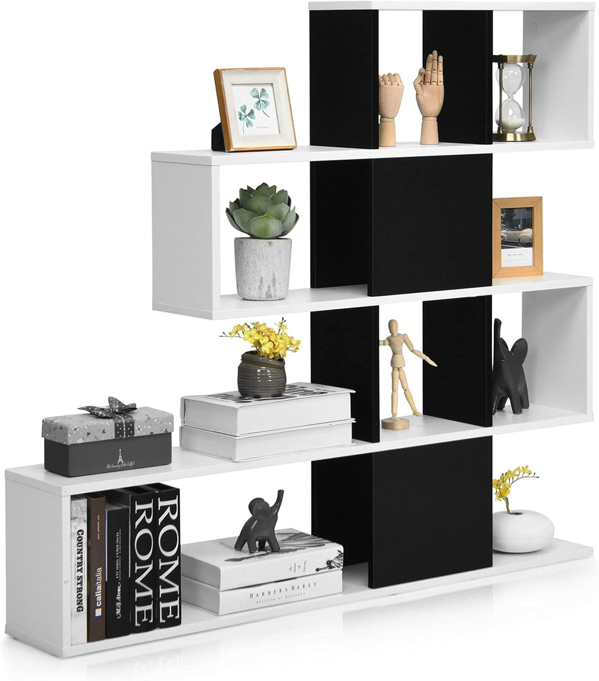 5-Shelf Ladder Corner Bookshelf G139743