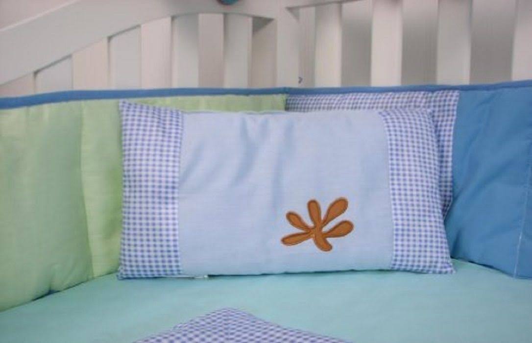 Dolphins Baby Crib Nursery Bedding Set 13 Pcs with Diaper Bag J235022