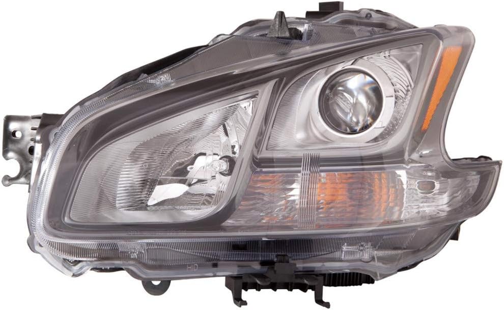 Driver Side HID Headlight Assembly for Nissan Maxima 2011-2014 Sport Package SV Model Q8740