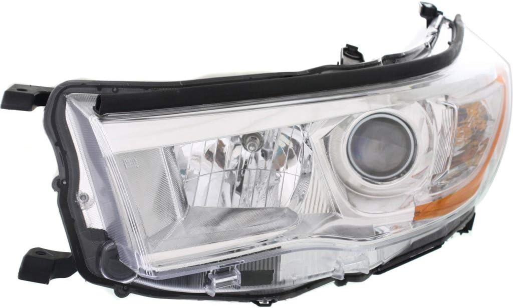 Headlight Assembly Driver Side Chrome M19406