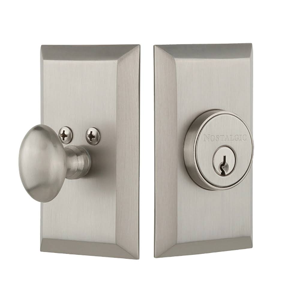 Satin Nickel Single Cylinder Deadbolt T988365