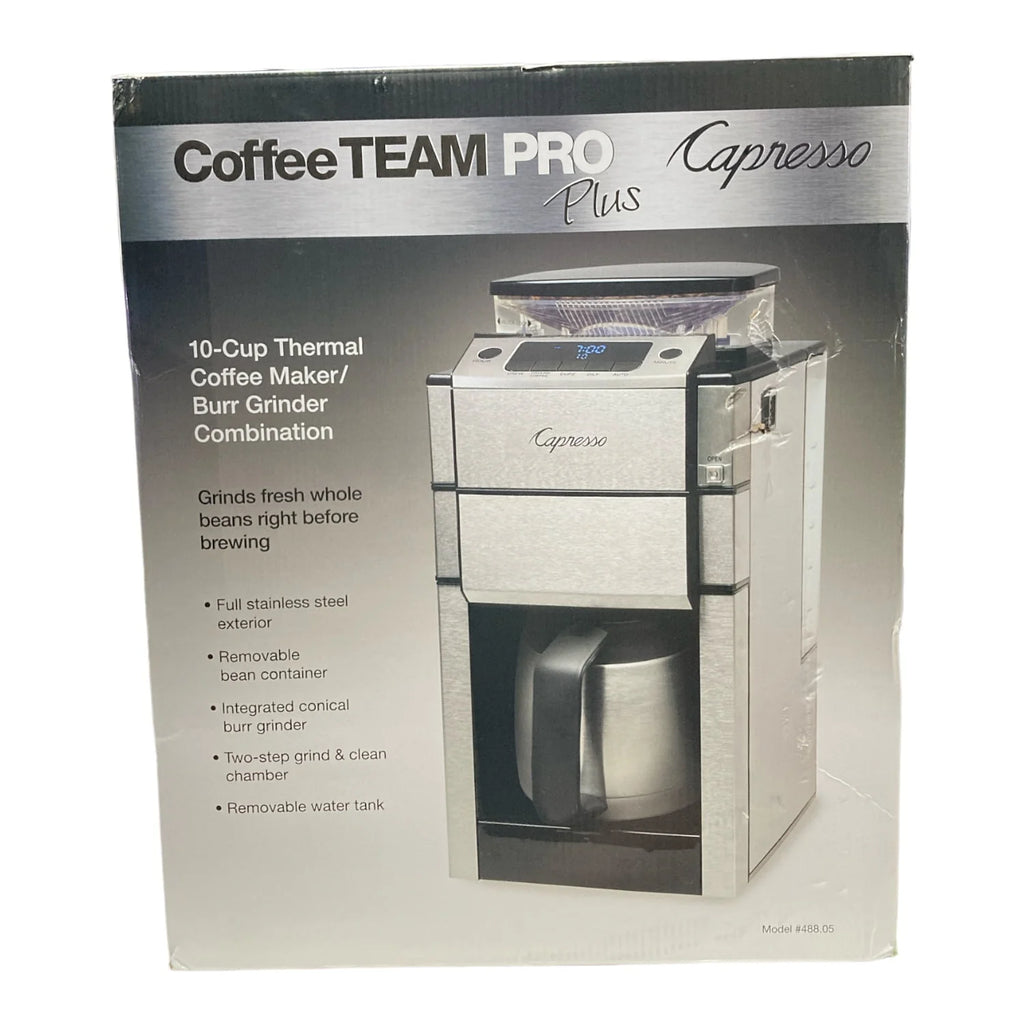Silver 10 Cup Drip Coffee Maker with Programmable Timer Q800