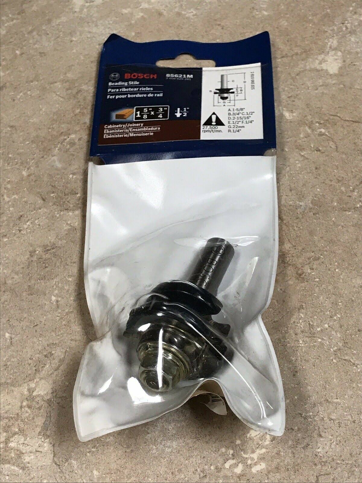 1-3/8 In. x 3/4 In. Carbide Tipped Beading Stile Bit C20073