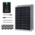 200 Watt 12 Volt Solar Starter Kit with MPPT Charge Controller E17376