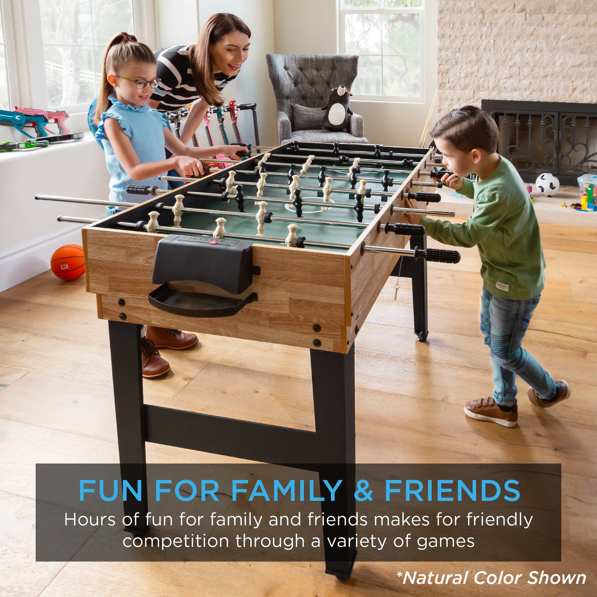2x4ft 10-in-1 Combo Game Table Set M348841