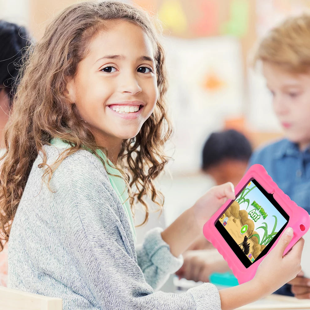 7” Android Kids Tablet WiFi Camera with Stand Case U9139