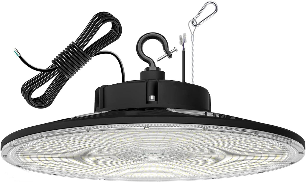200W LED UFO High Bay Light, AC277-480V, 28,000LM, IP65, Pack of 2 A3502