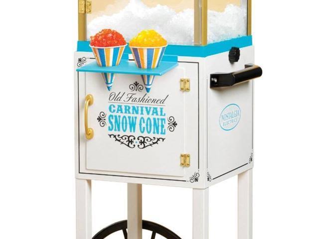 Old Fashioned Snow Cone Maker Cart L4043