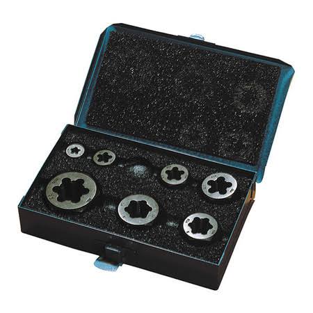 Hexagon Rethreading Die Set Carbon Steel F482679