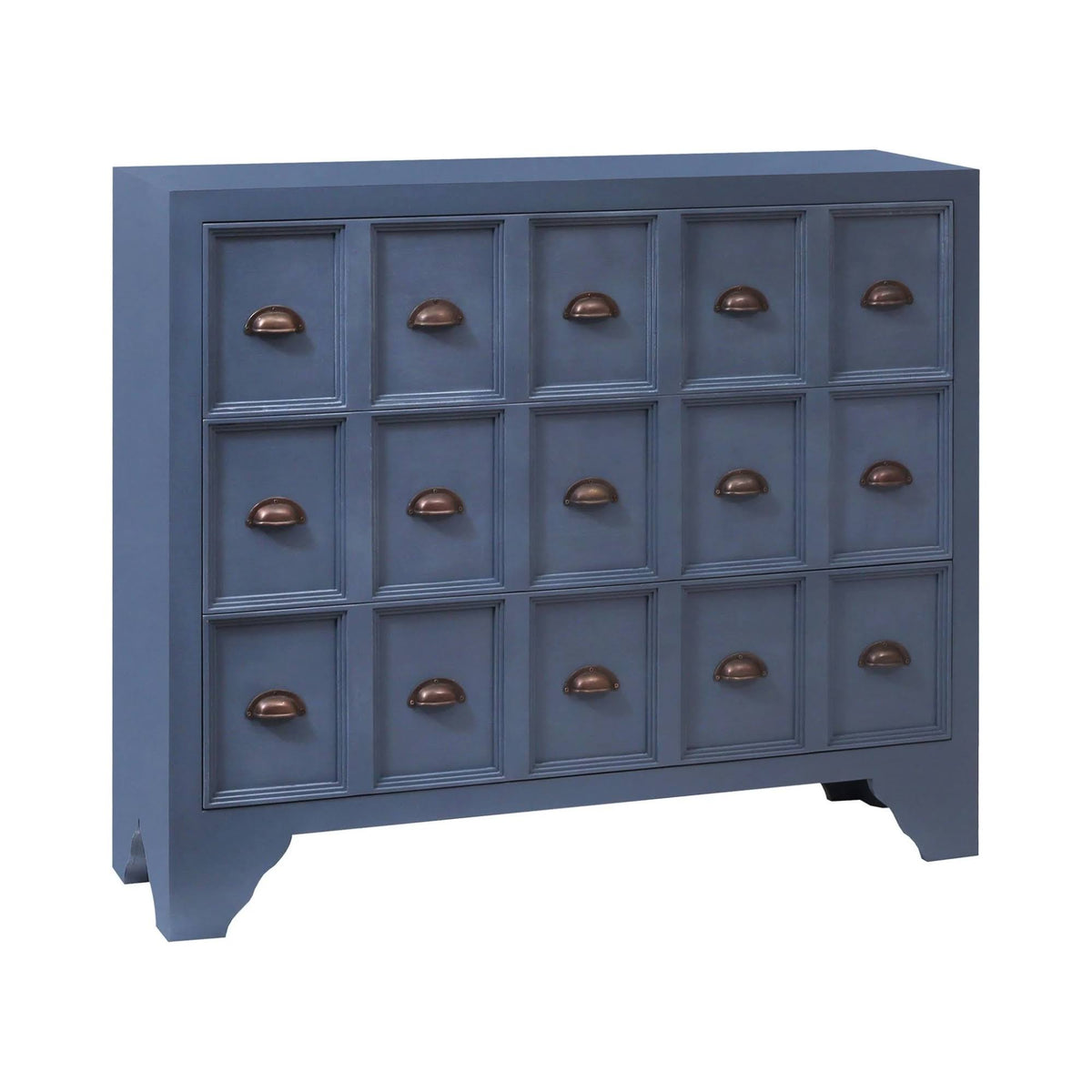 Archipelago Blue Apothecary-Style Chest D126853