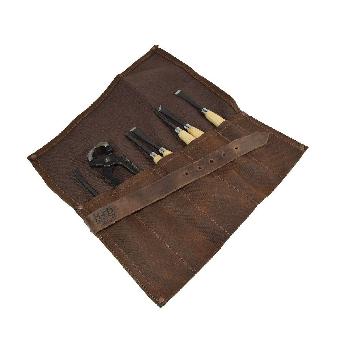Waxed Canvas Tool Roll E8706