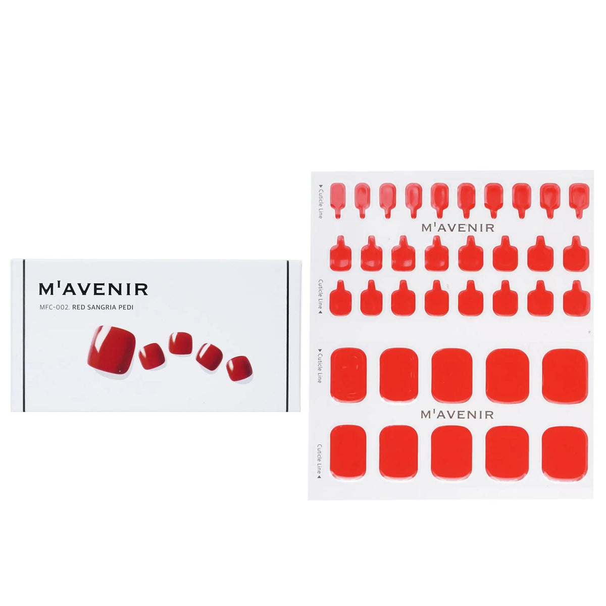 Snow Blooming Nail Sticker 32pcs I149