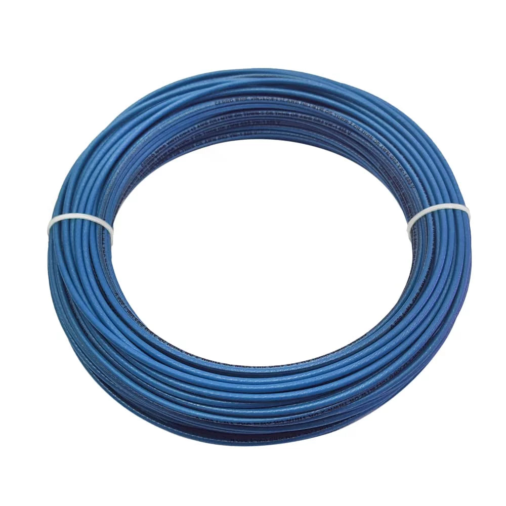 12 AWG Insulated Stranded Copper Building Wire 150 Feet Blue M473