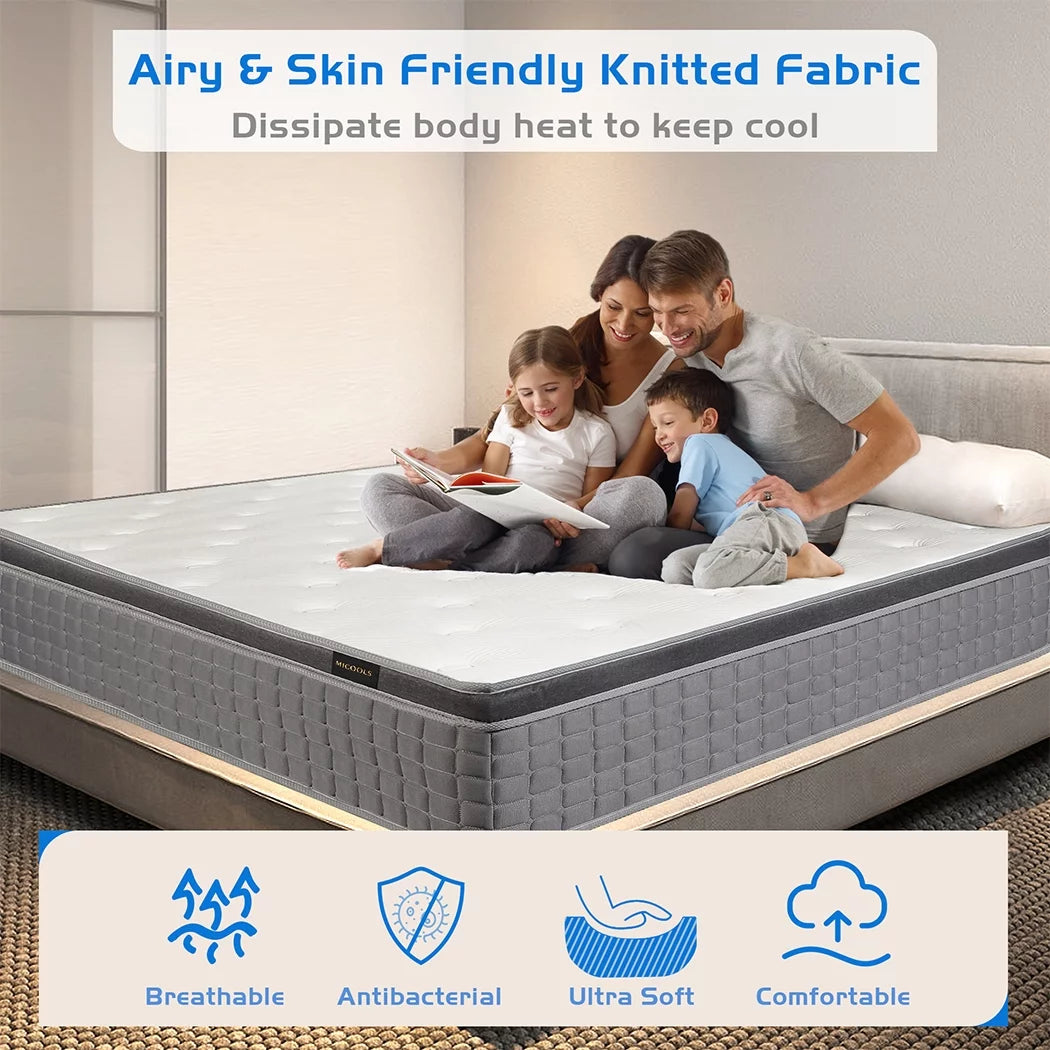 14 Gel Memory Foam Spring Hybrid Mattress C937274