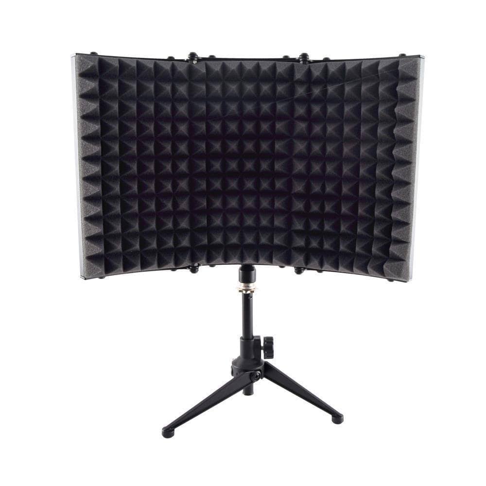 Black Microphone Isolation Shield P464