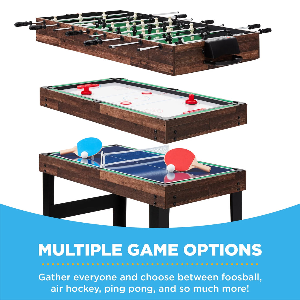 2x4ft 10-in-1 Combo Game Table Set M348841