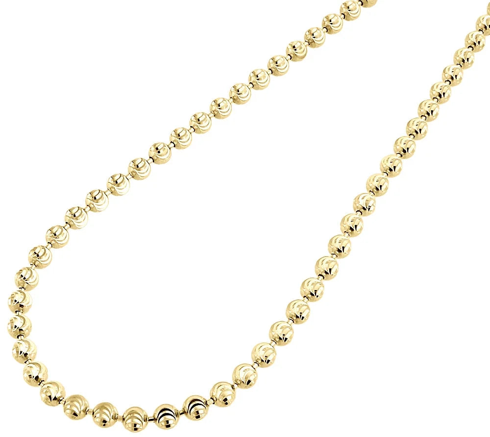 10k Yellow Gold Link Chain Necklace 30" P833