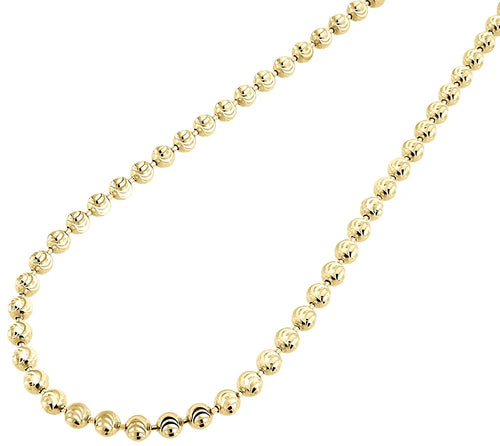 10k Yellow Gold Link Chain Necklace 30" P833