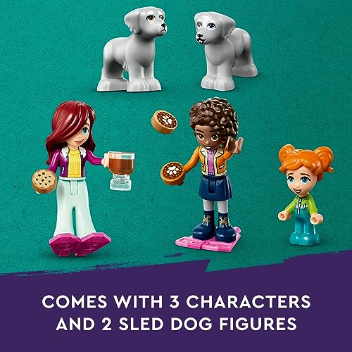 Building Toy Set with 3 Dolls and 2 Dog Characters A2726