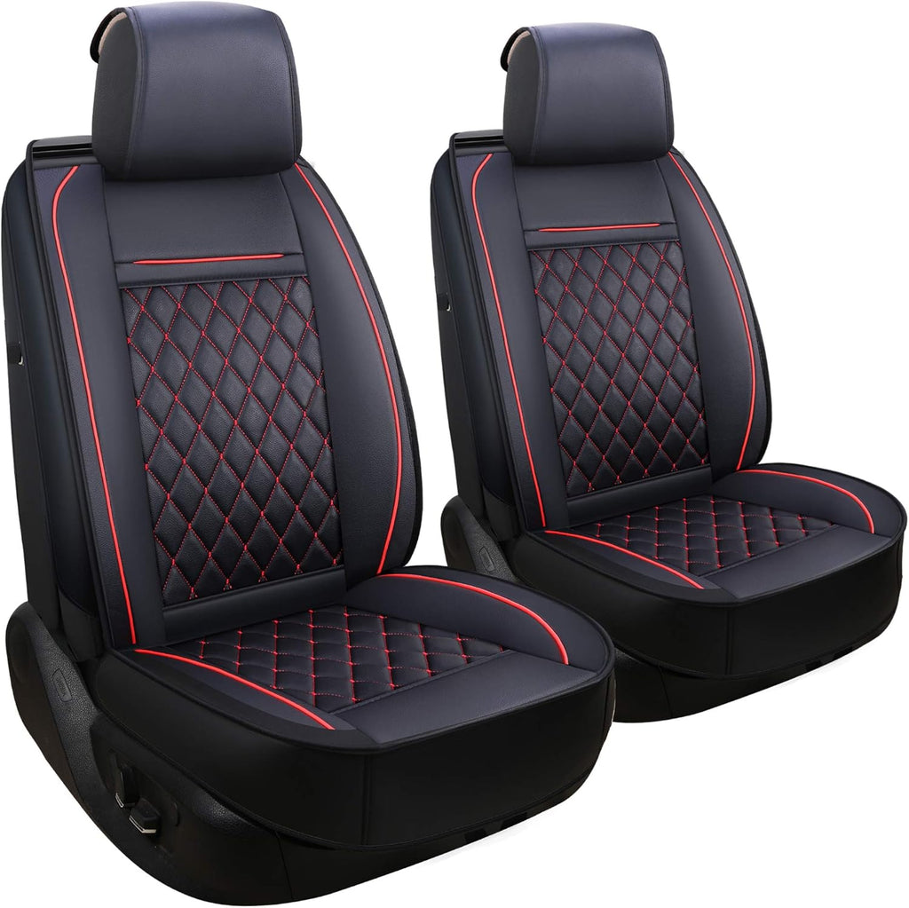 Black & Red Car Seat Covers B67434