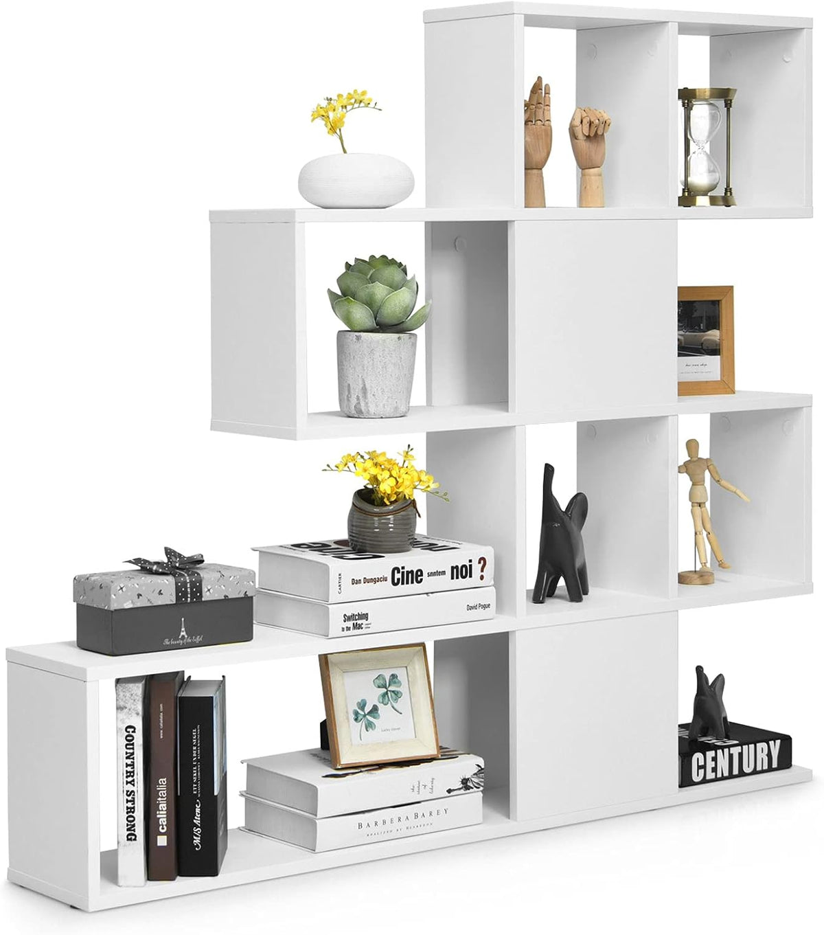 5-Shelf Ladder Corner Bookshelf G139743
