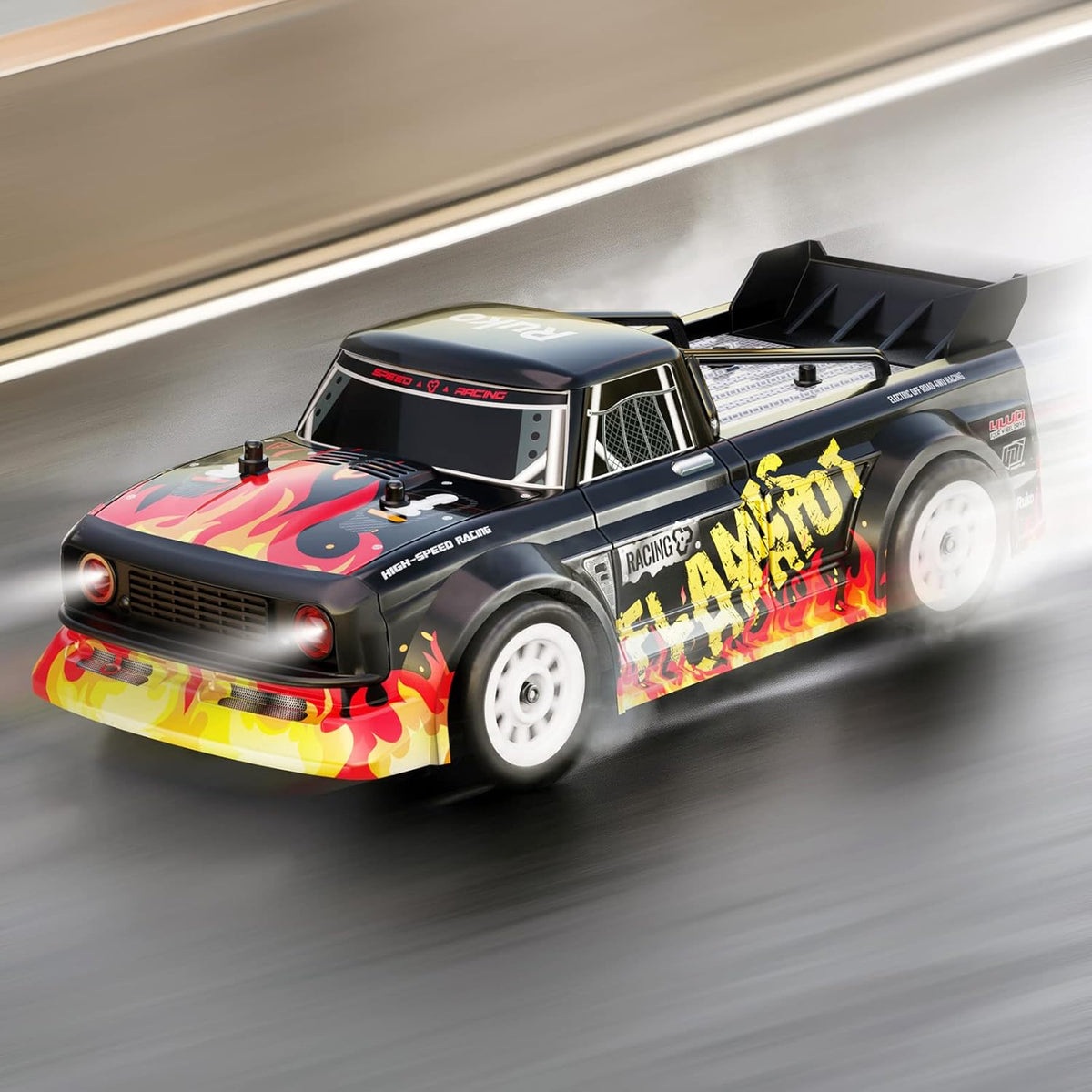 High Speed 4WD Remote Control Rally Car with 2 Batteries V196