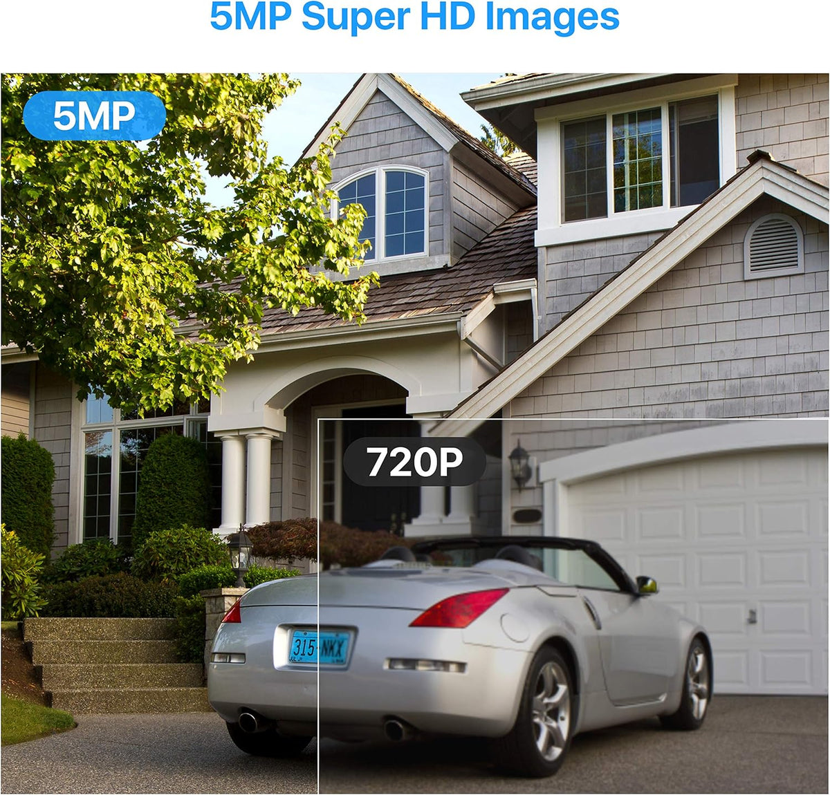 8CH 5MP PoE Security Camera System with 2TB HDD N4752
