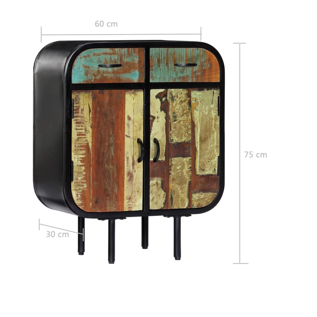 Solid Reclaimed Wood Sideboard Z42073