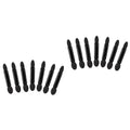 Black Eyeshadow Brush Kit 200 Pcs E685888