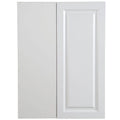 White Blind Wall Corner Cabinet I459458