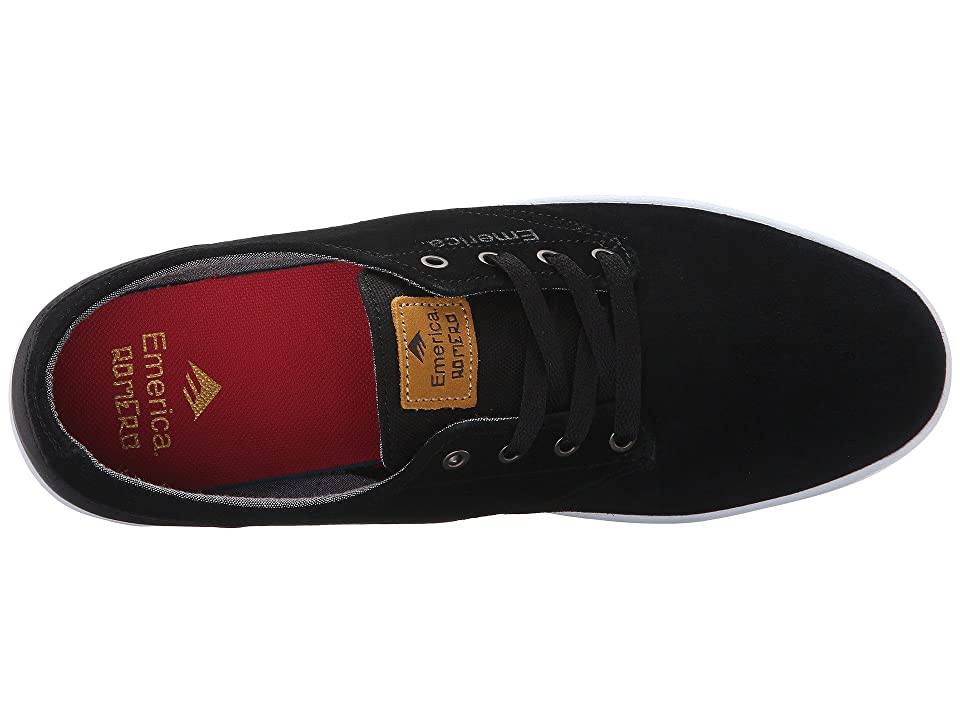 Black/Black/White Laced Shoes O933
