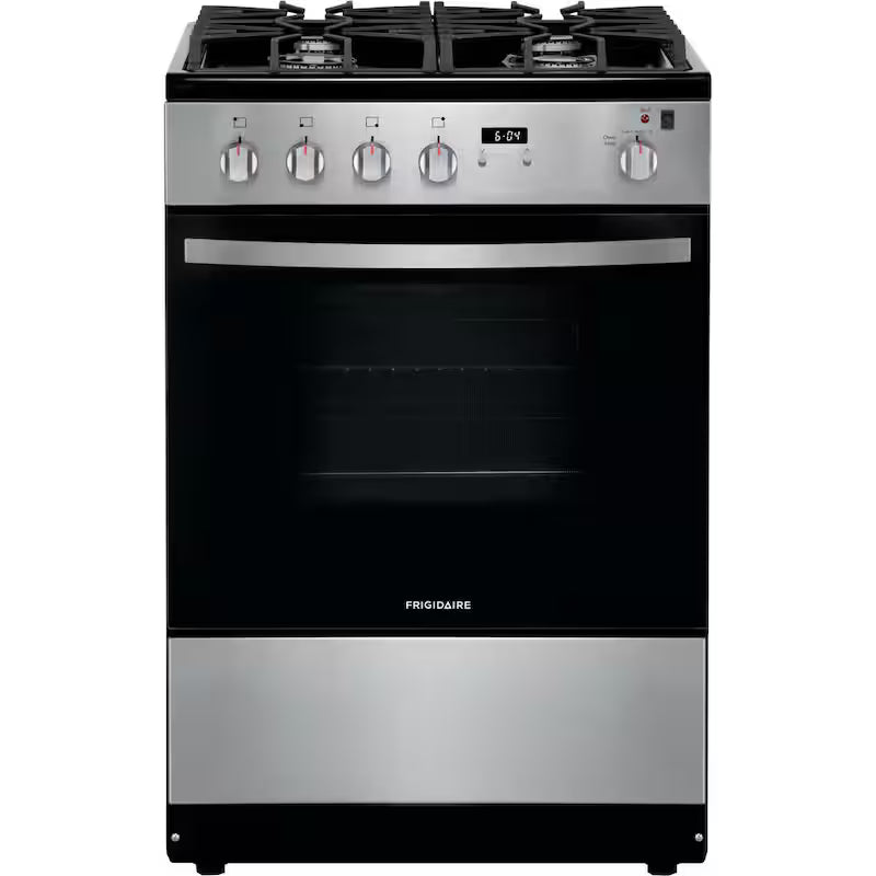 Freestanding Gas Range with Manual Clean in Stainless Steel S9909