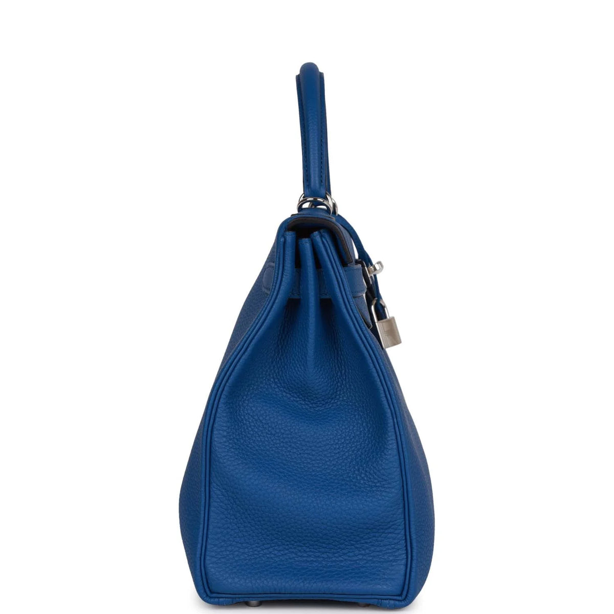 Bleu France Togo Palladium Hardware Handbag U184