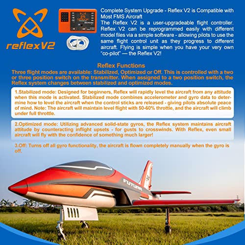 EDF Jet Remote Control Airplane 80mm Ducted Fan 12-Blade 6 Channel PNP S476766