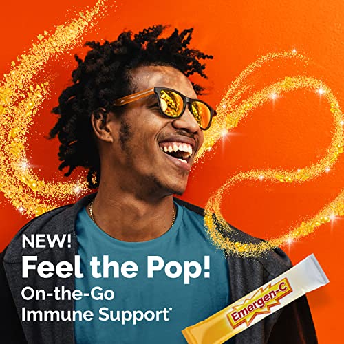 Orange Vitality 56 Stick Packs Vitamin C Supplement I2955