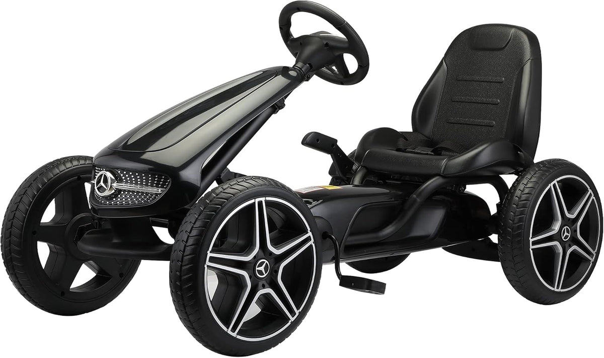 Pedal Go Kart for Kids, 4 Wheel, Adjustable Seat Z122