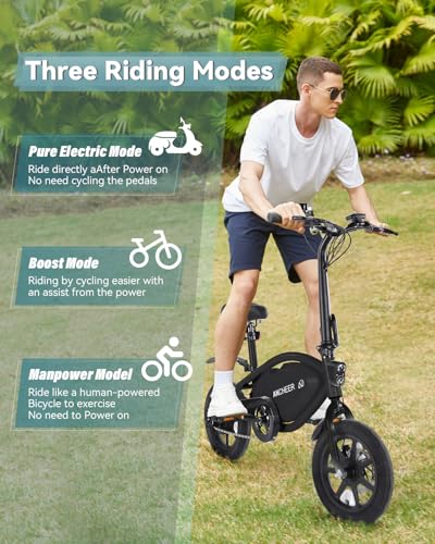 14” Folding Electric Bike with 350W Motor W2440